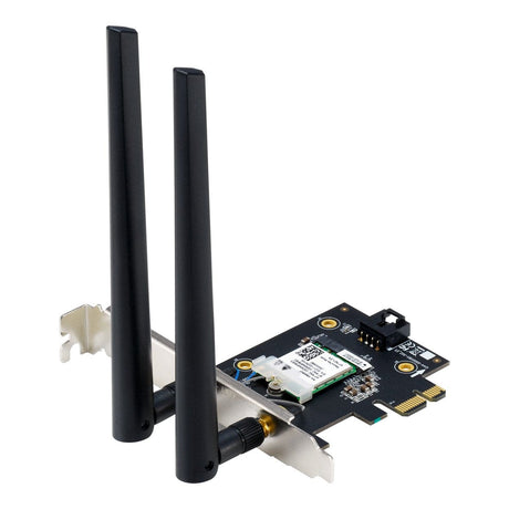 ASUS PCE-BE6500 WLAN Bluetooth 2882Mbit/s WiFi 7 PCIe Network Card 90IG09G0-MO0B00