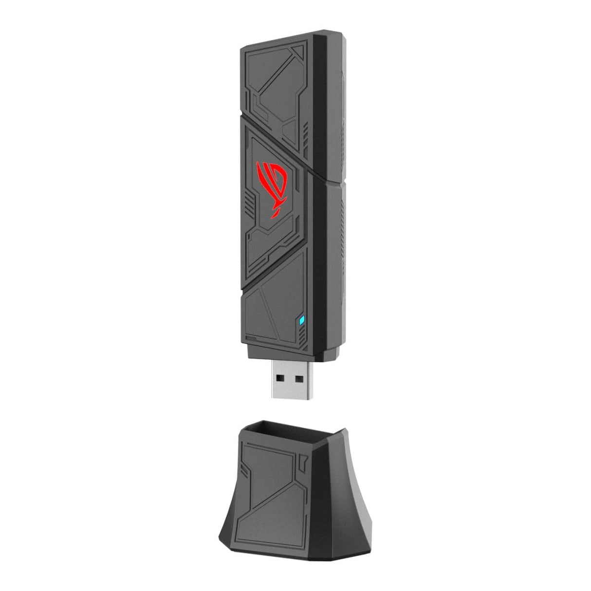 ASUS ROG USB-BE92 Wi-Fi 7 BE6500 Tri-Band WLAN 6500 Mbit/s USB Adapter 90IG09I0-MO0B00