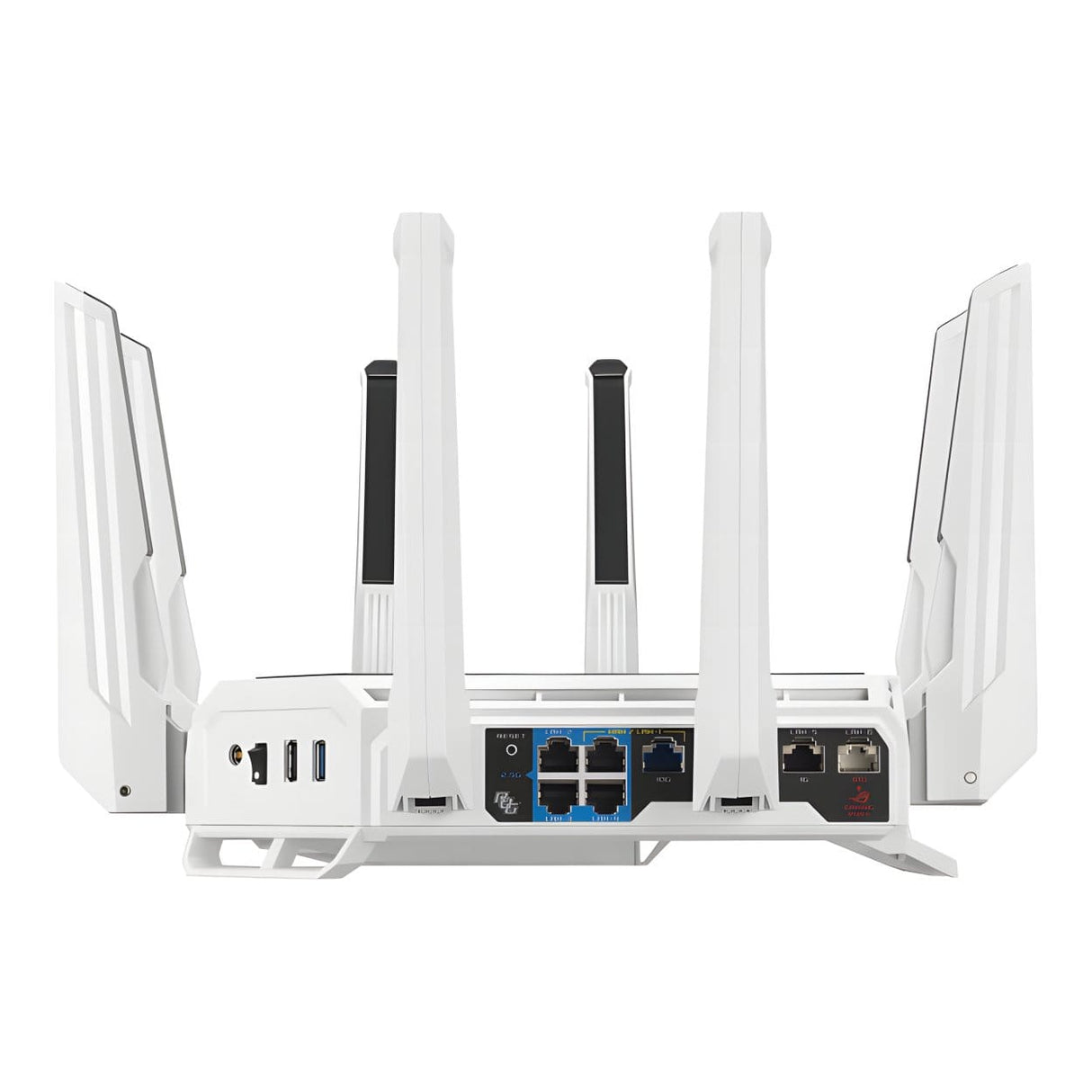 ASUS ROG Rapture GT-BE19000AI Wireless Router - Tri-band 2.4GHz, 5GHz and 6GHz 10 Gigabit Ethernet 90IG09S0-MO9A0V