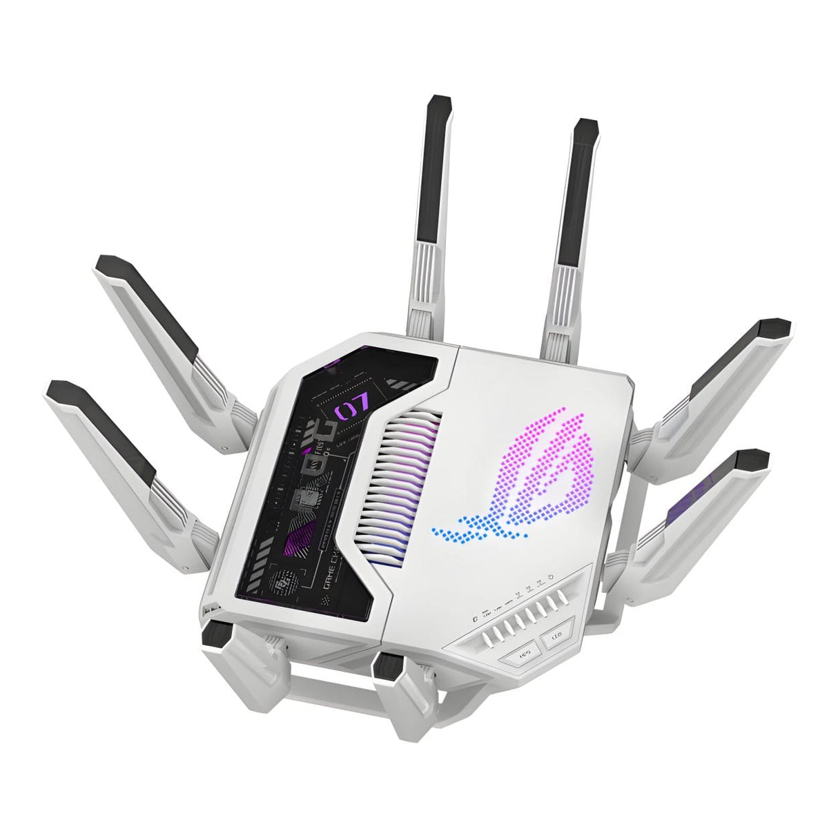 ASUS ROG Rapture GT-BE19000AI Wireless Router - Tri-band 2.4GHz, 5GHz and 6GHz 10 Gigabit Ethernet 90IG09S0-MO9A0V