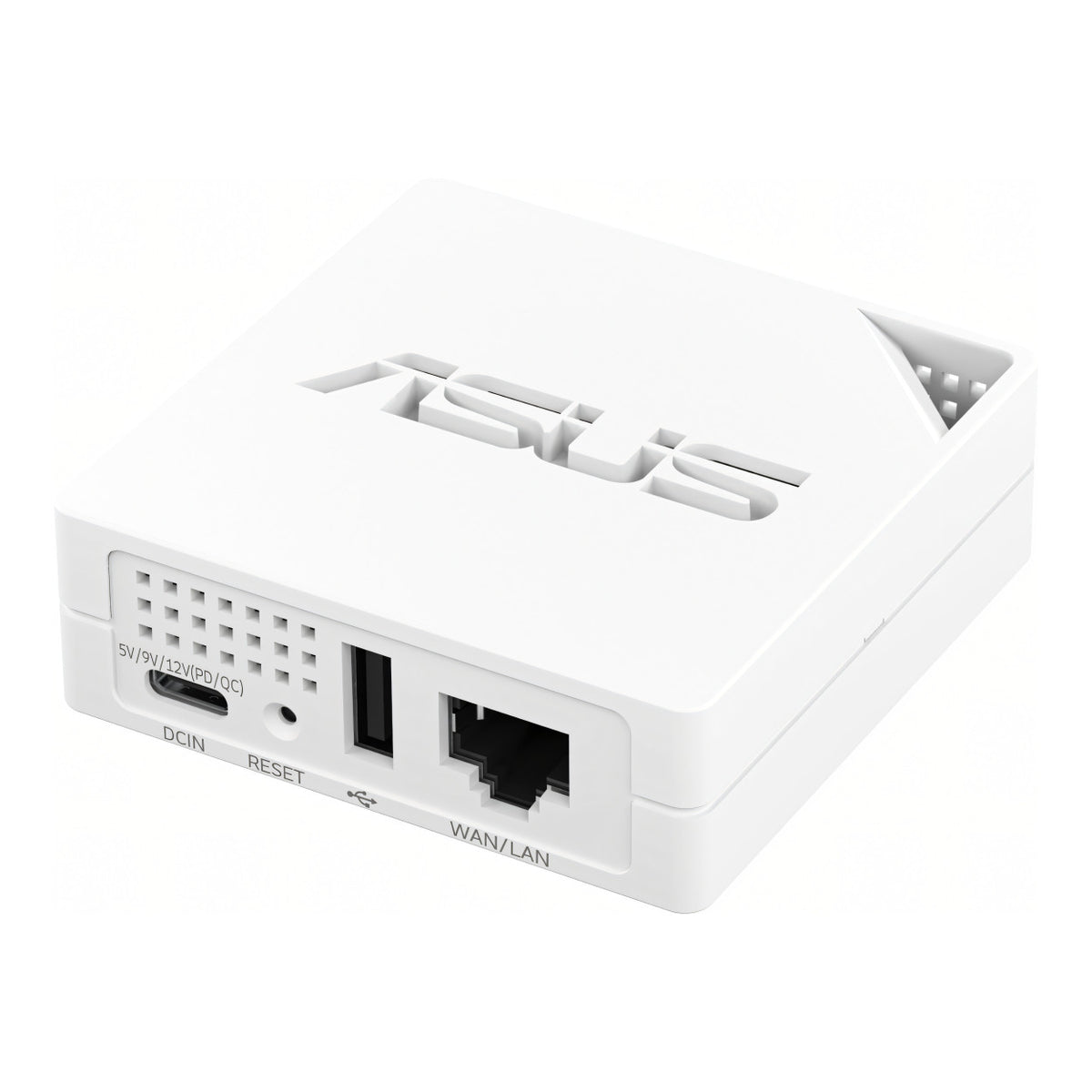 ASUS RT-AX50 Go Wi-Fi 6 Wireless Router - Dual-band 2.4GHz and 5GHz White 90IG09T0-MO0B00