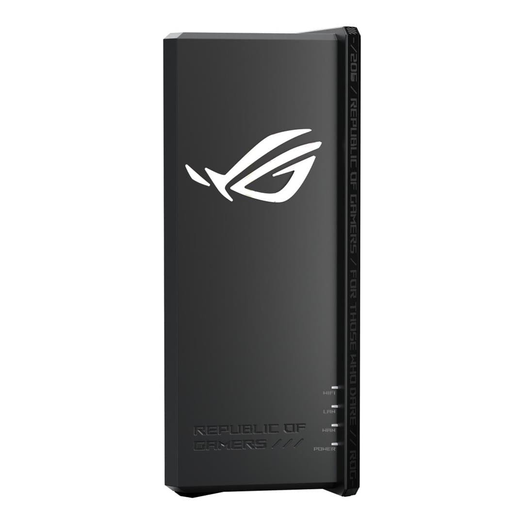 ASUS ROG Strix GS-BE18000 Wireless Router - Tri-band 2.4GHz 5GHz and 6GHz Gigabit Ethernet Black