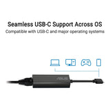 ASUS USB-C2500 V2 USB-C 2.5G Ethernet Adapter 90IG0A60-MW0L0V