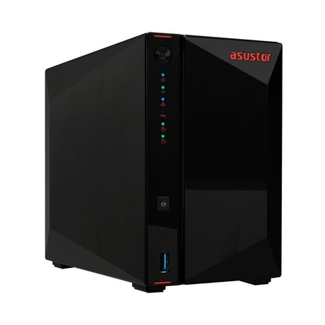 Asustor Nimbustor 2 J4005 Ethernet LAN Desktop Black NAS 90IX0171-BW3S10