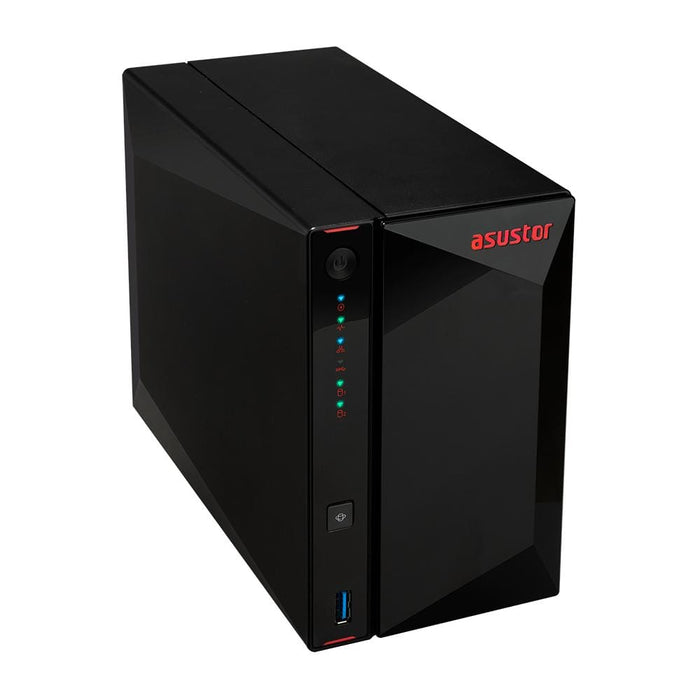 Asustor Nimbustor 2 J4005 Ethernet LAN Desktop Black NAS 90IX0171-BW3S10