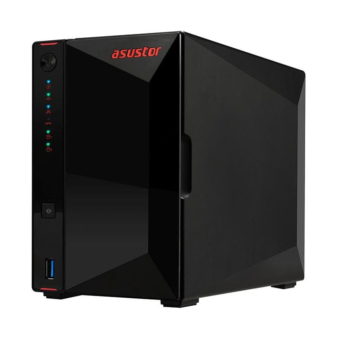 Asustor Nimbustor 2 J4005 Ethernet LAN Desktop Black NAS 90IX0171-BW3S10