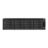 Asustor AS7116RDX NAS Storage 3U Server Rack - Intel Xeon E-2224 8GB RAM No HDD ADM Black 90IX01B1-BW3S10