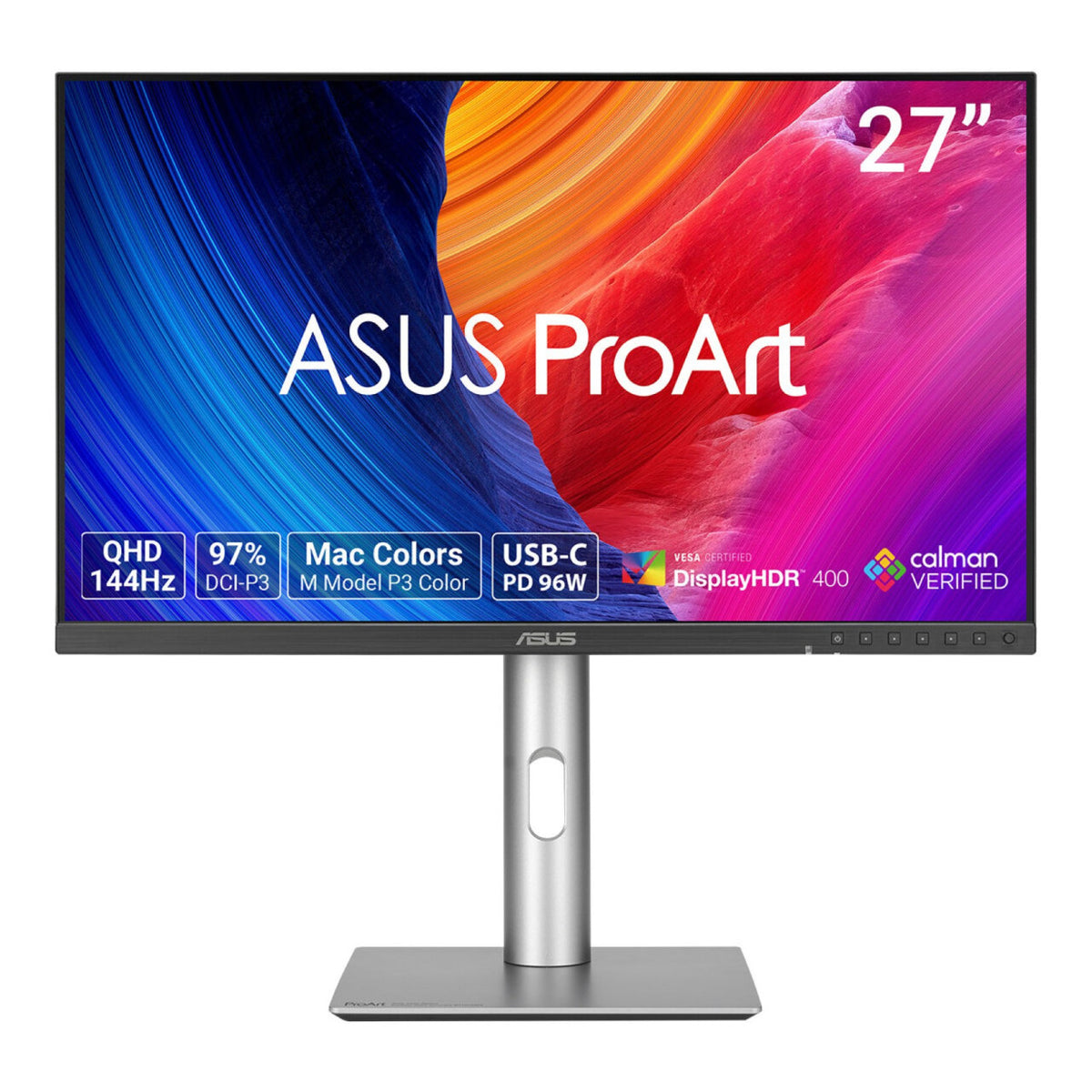ASUS ProArt PA278CGRV 27-inch 2560 x 1440p QHD 16:9 144Hz 5ms LED IPS Professional Monitor 90LM06Q1-B01K71