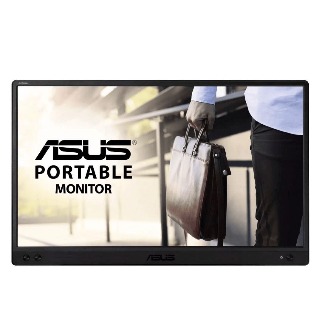 ASUS ZenScreen MB166B 15.6-inch 1920 x 1080p FHD 16:9 60Hz 25ms IPS LED Monitor 90LM07D3-B02170
