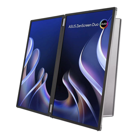 ASUS ZenScreen Duo MQ149CD 14-inch 1920 x 1200p WUXGA 16:10 60Hz 1ms OLED Foldable Portable Monitor 90LM0AKV-B01NB0