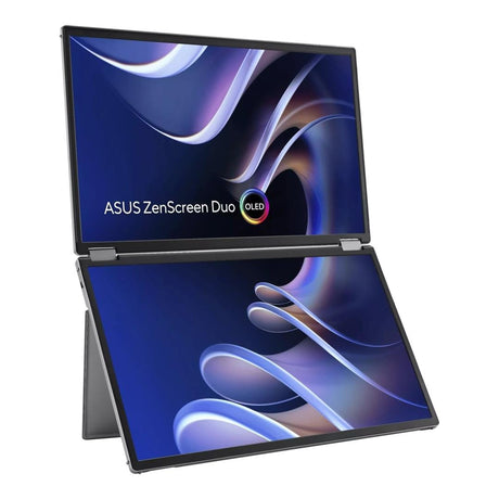 ASUS ZenScreen Duo MQ149CD 14-inch 1920 x 1200p WUXGA 16:10 60Hz 1ms OLED Foldable Portable Monitor 90LM0AKV-B01NB0