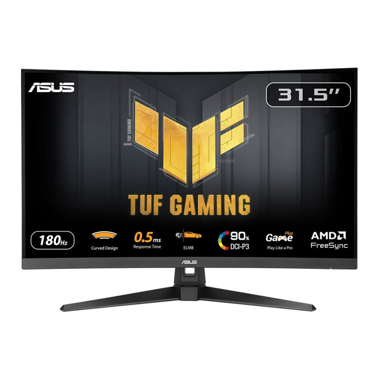 ASUS TUF Gaming VG32WQ3B 31.5-inch 2560 x 1440p QHD 16:9 180Hz 0.5ms LED VA Curved Monitor 90LM0AP1-B01171