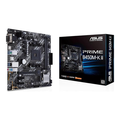 Asus Prime B450M-K II AMD Socket AM4 micro ATX Motherboard 90MB1600-M0EAY0