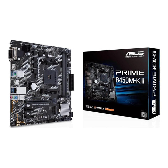 Asus Prime B450M-K II AMD Socket AM4 micro ATX Motherboard 90MB1600-M0EAY0