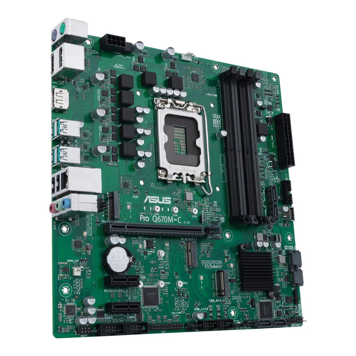 ASUS Pro Q670M-C-CSM Intel LGA 1700 micro ATX Motherboard