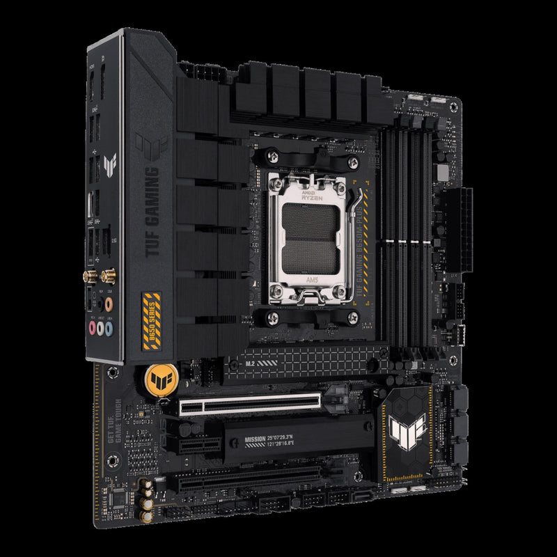 Asus TUF Gaming B650M-PLUS Wi-Fi AMD Socket AM5 micro ATX Motherboard 90MB1BF0-M0EAY0