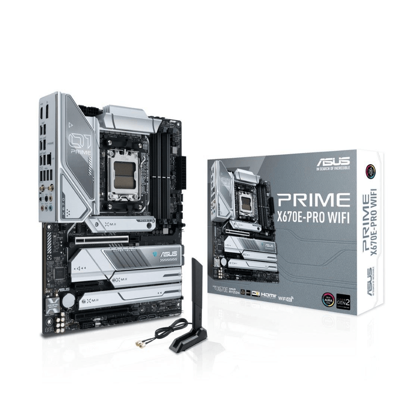 Asus Prime X670E-PRO Wi-Fi AMD Socket AM5 ATX Motherboard 90MB1BL0-M0EAY0