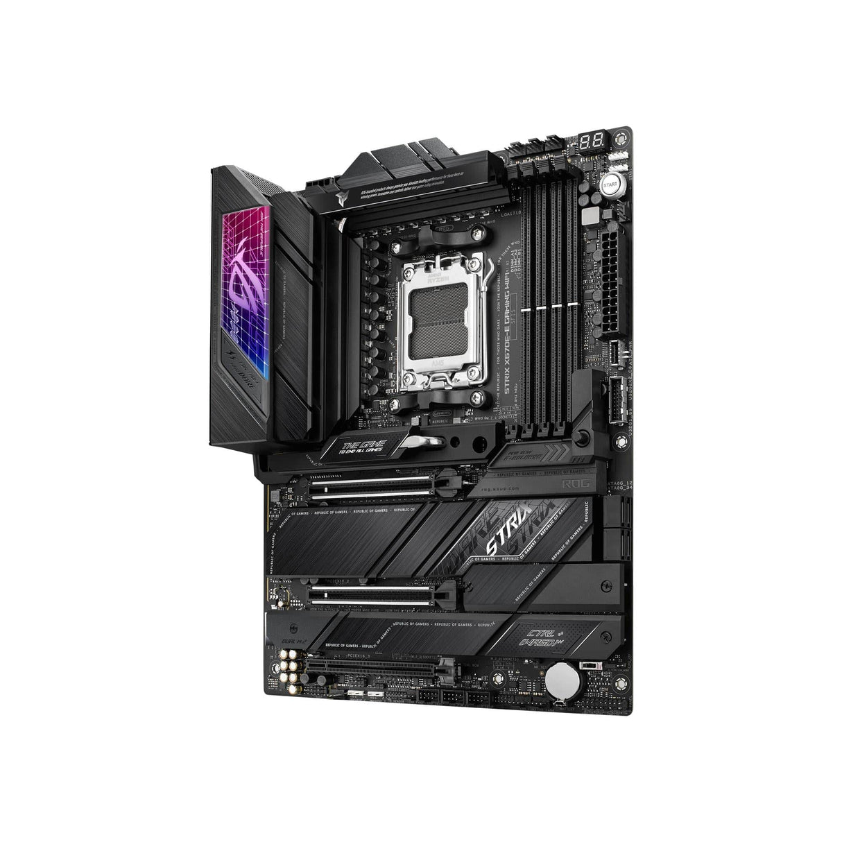 ASUS ROG Strix X670E-E Gaming Wi-Fi AMD Socket AM5 ATX Motherboard 90MB1BR0-M0EAY0