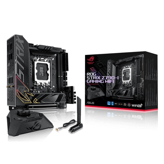 ASUS ROG Strix Z790-I Gaming Wi-Fi Intel LGA 1700 mini ITX Motherboard 90MB1CM0-M0EAY0