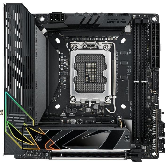 ASUS ROG Strix Z790-I Gaming Wi-Fi Intel LGA 1700 mini ITX Motherboard 90MB1CM0-M0EAY0
