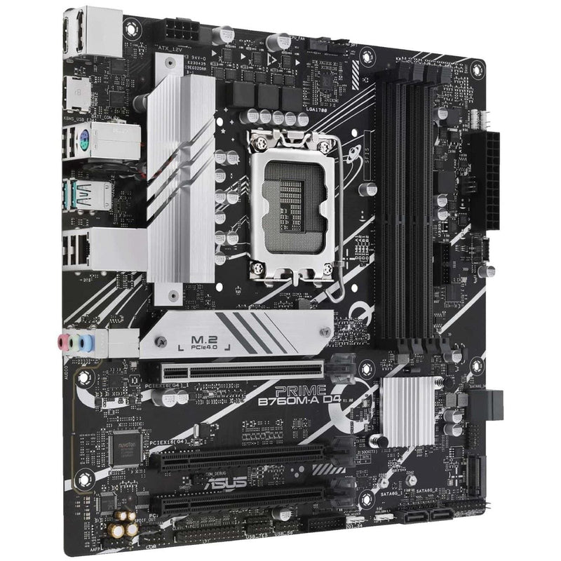 Asus Prime B760M-A D4 Intel LGA 1700 micro ATX Motherboard 90MB1D00-M0EAY0