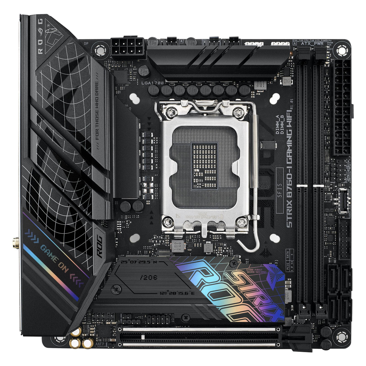 ASUS ROG Strix B760-I Gaming Wi-Fi Intel LGA 1700 mini ITX Motherboard 90MB1D90-M0EAY0