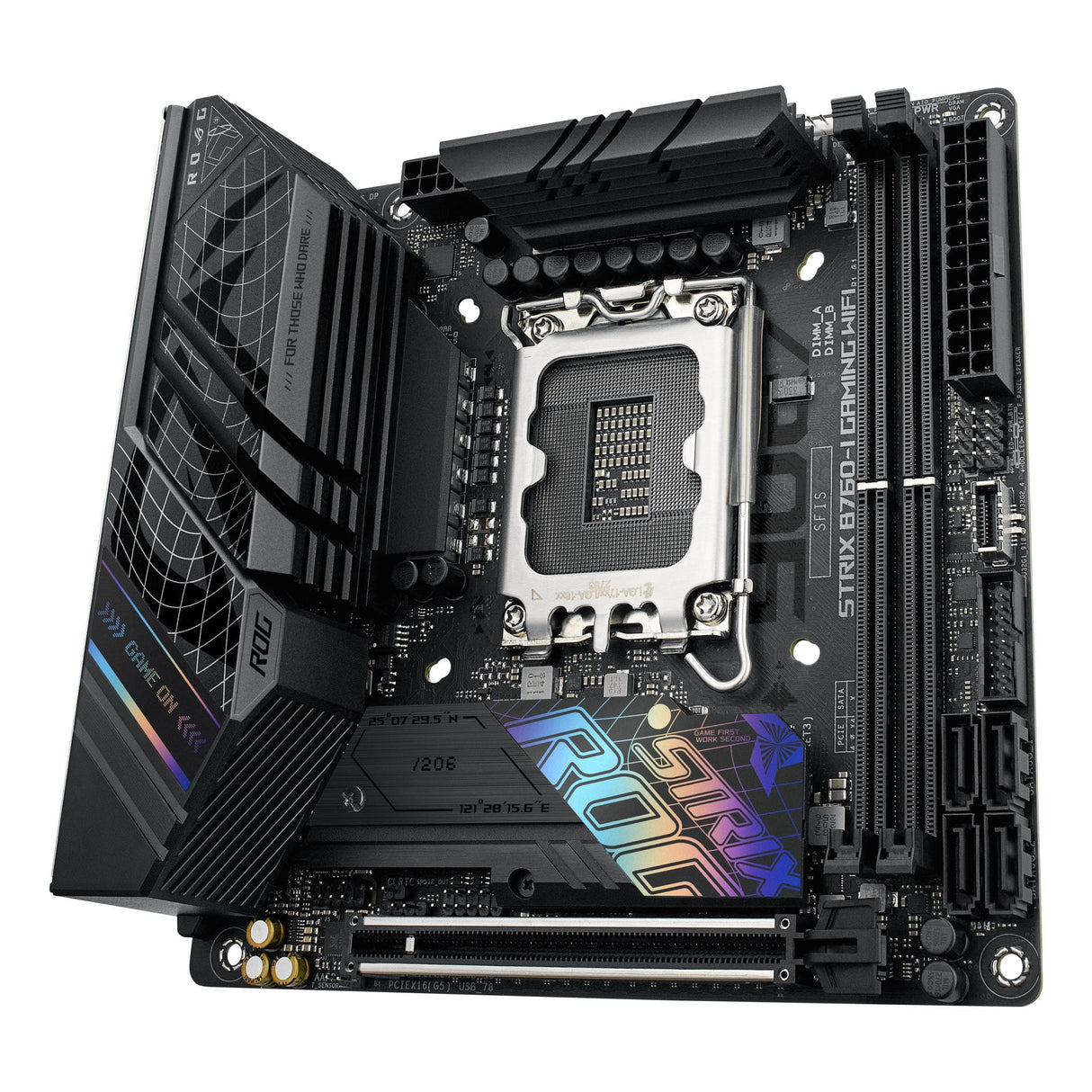 ASUS ROG Strix B760-I Gaming Wi-Fi Intel LGA 1700 mini ITX Motherboard 90MB1D90-M0EAY0