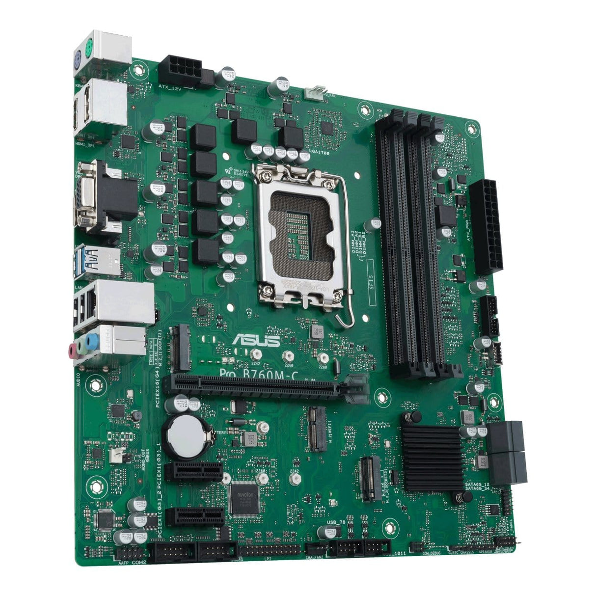 ASUS Pro B760M-C-CSM Intel LGA 1700 micro ATX Motherboard 90MB1DX0-M1EAYC