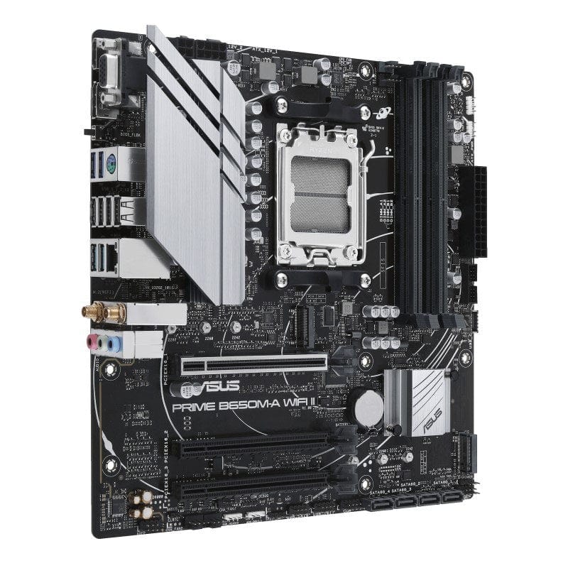 Asus Prime B650M-A Wi-Fi II AMD Socket AM5 micro ATX Motherboard 90MB1EG0-M0EAY0