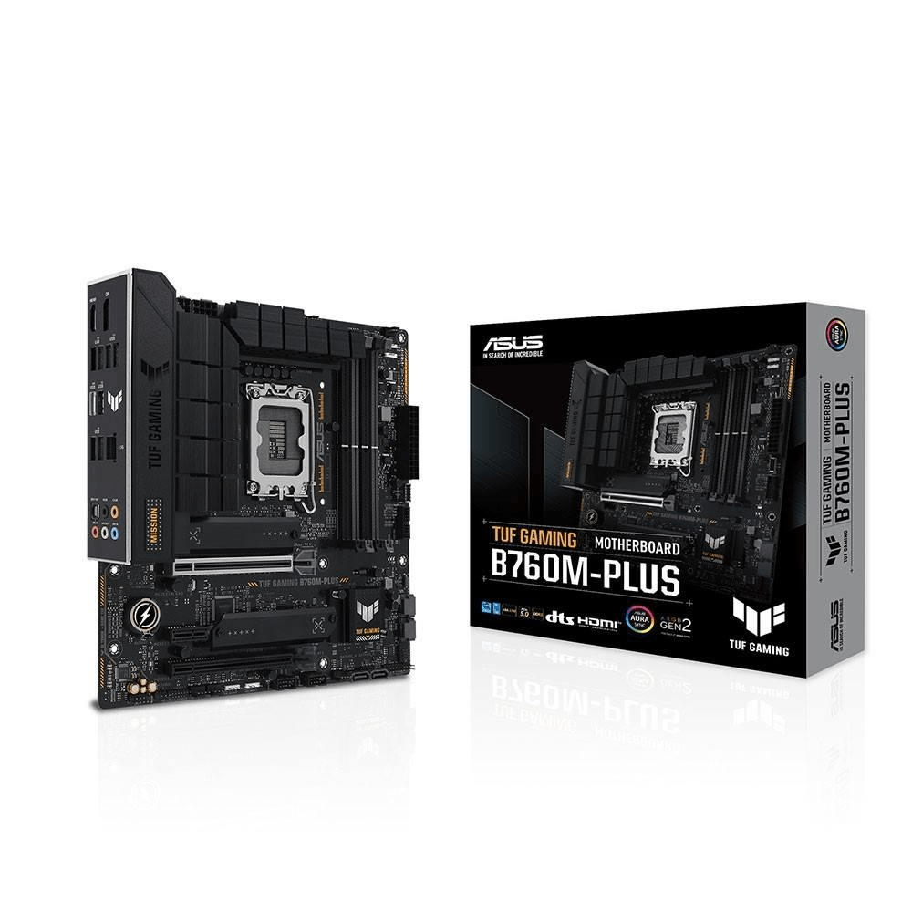 Asus TUF Gaming B760M-PLUS Intel LGA 1700 micro ATX Motherboard 90MB1ES0-M0EAY0