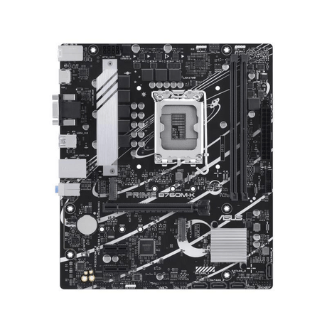 ASUS Prime B760M-K Intel LGA 1700 micro ATX Motherboard 90MB1FI0-M0EAY0