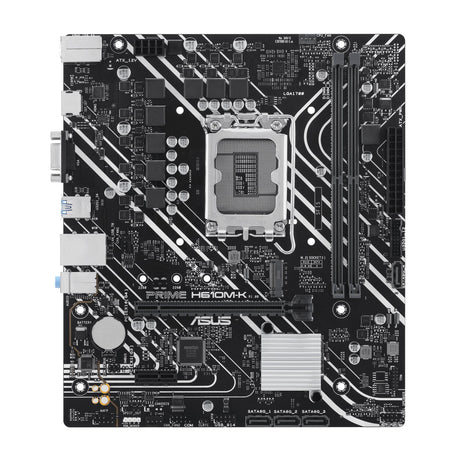ASUS Prime H610M-K Intel LGA 1700 micro ATX Motherboard 90MB1GA0-M0EAY0