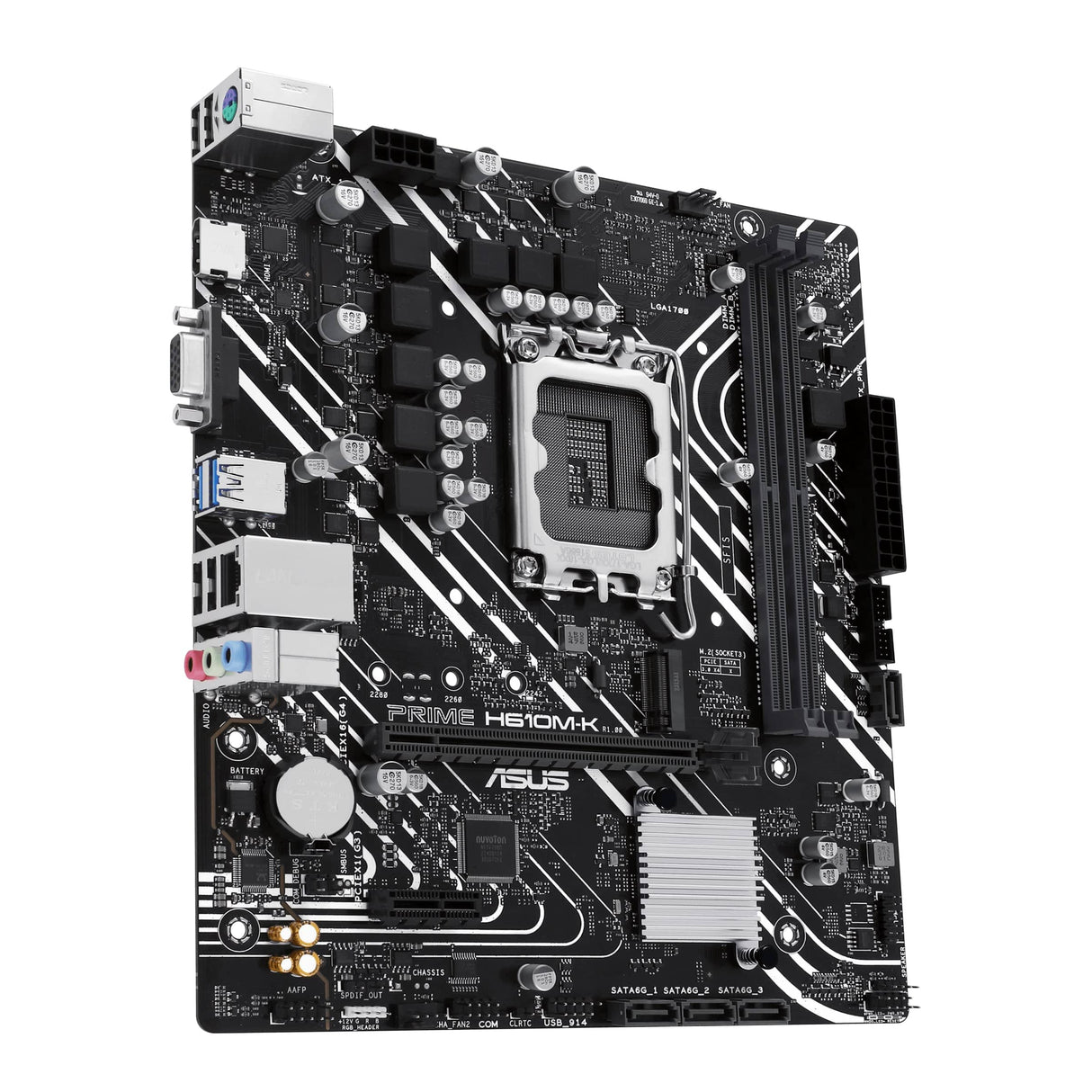 ASUS Prime H610M-K Intel LGA 1700 micro ATX Motherboard 90MB1GA0-M0EAY0