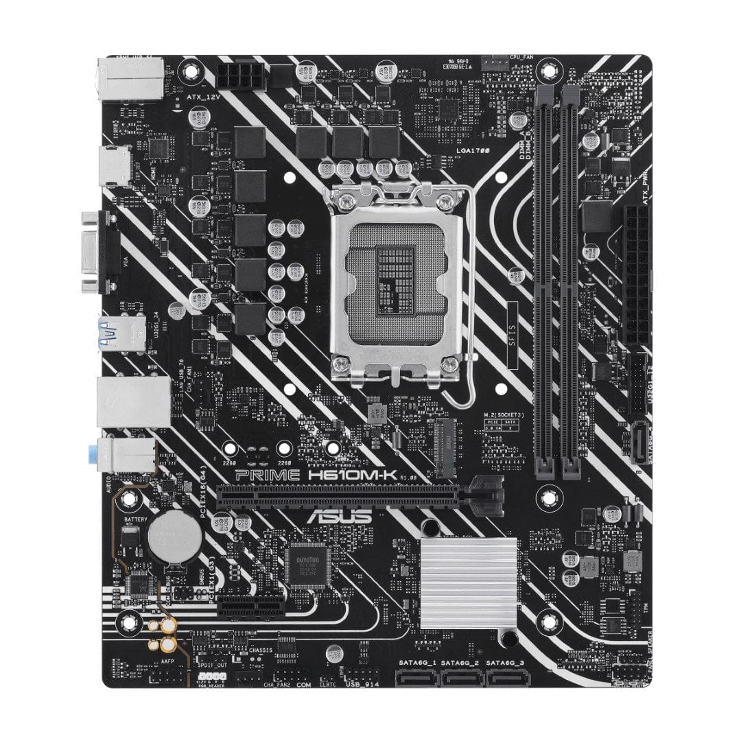 ASUS Prime H610M-K Intel LGA 1700 micro ATX Motherboard 90MB1GA0-M0EAY0