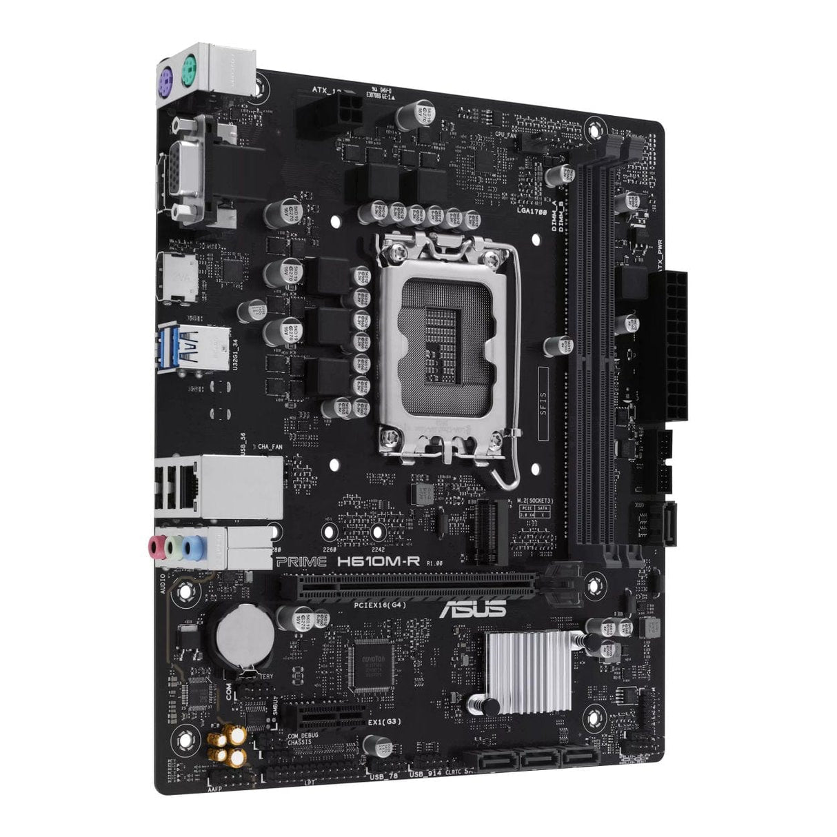 ASUS Prime H610M-R-SI Intel LGA 1700 micro ATX Motherboard 90MB1GL0-M0ECY0