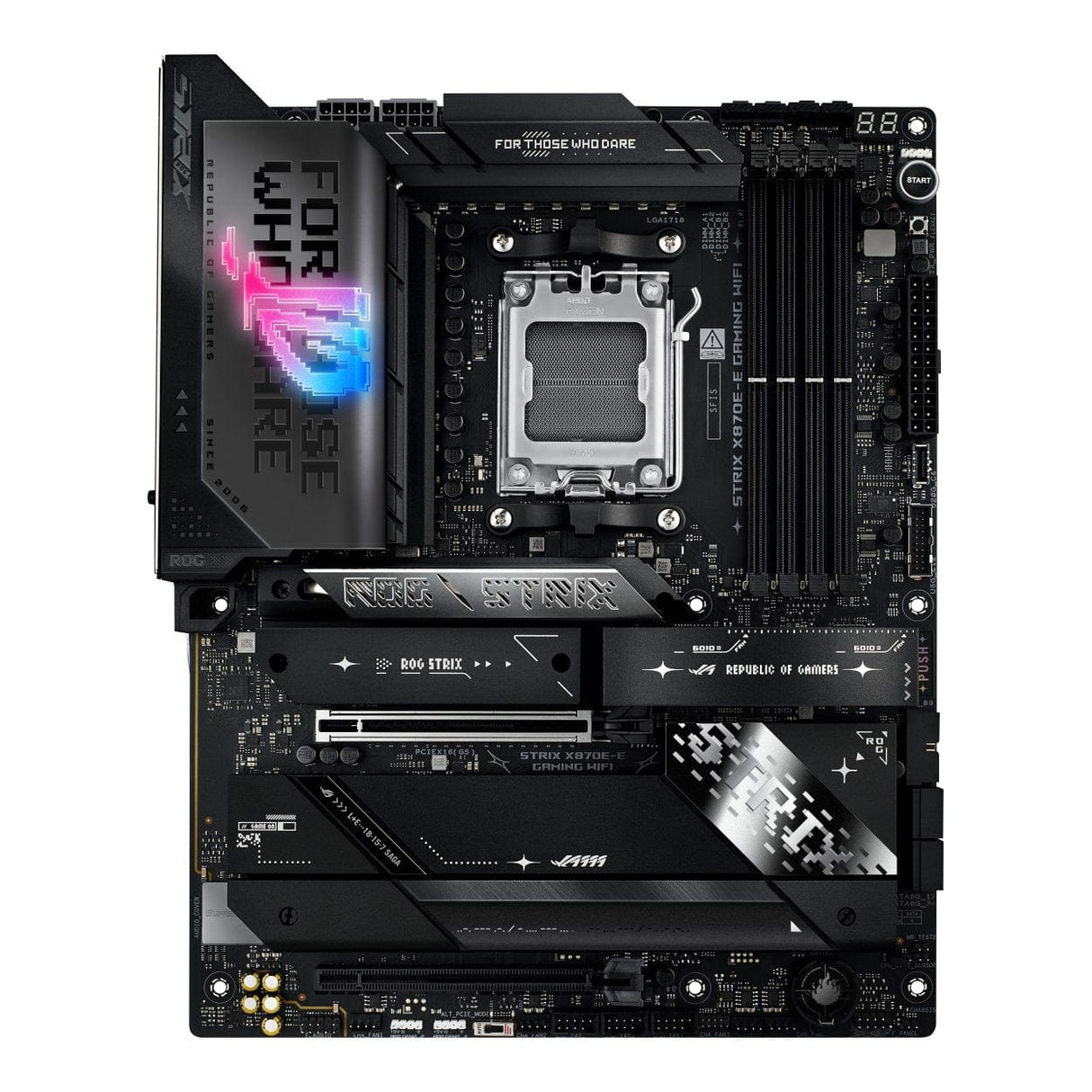 ASUS ROG STRIX X870E-E Gaming Wi-Fi AMD Socket AM5 ATX Motherboard 90MB1IB0-M0EAY0