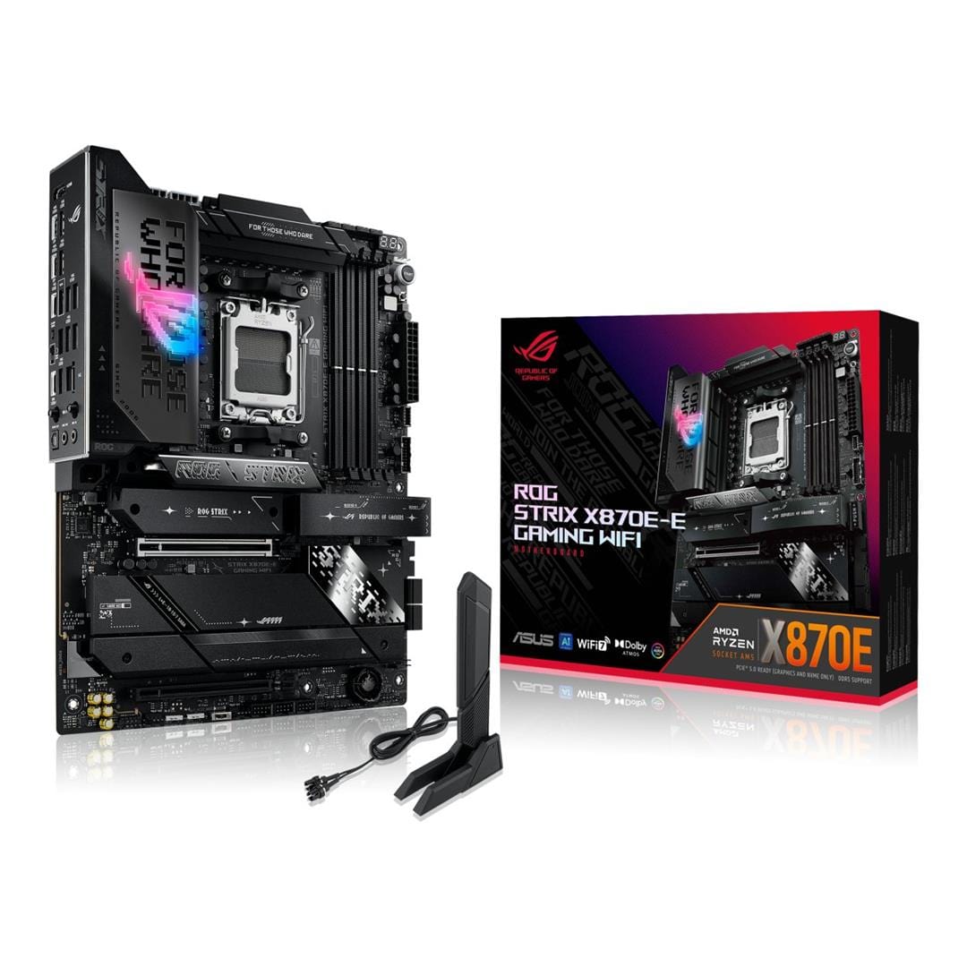 ASUS ROG STRIX X870E-E Gaming Wi-Fi AMD Socket AM5 ATX Motherboard 90MB1IB0-M0EAY0