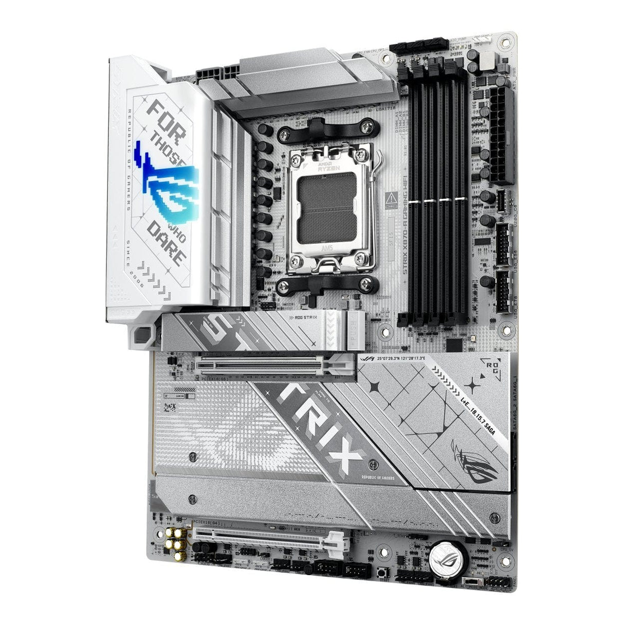 ASUS ROG STRIX X870-A Gaming Wi-Fi AMD Socket AM5 ATX Motherboard 90MB1IF0-M0EAY0