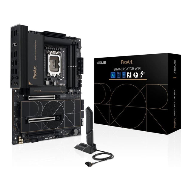 ASUS ProArt Z890-Creator Wi-Fi Intel LGA 1851 ATX Motherboard 90MB1JD0-M0EAY0