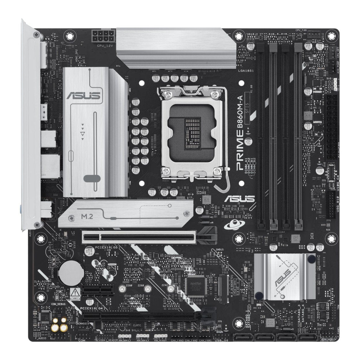ASUS Prime B860M-A-CSM Intel LGA 1851 micro ATX Motherboard 90MB1K00-M0EAYC