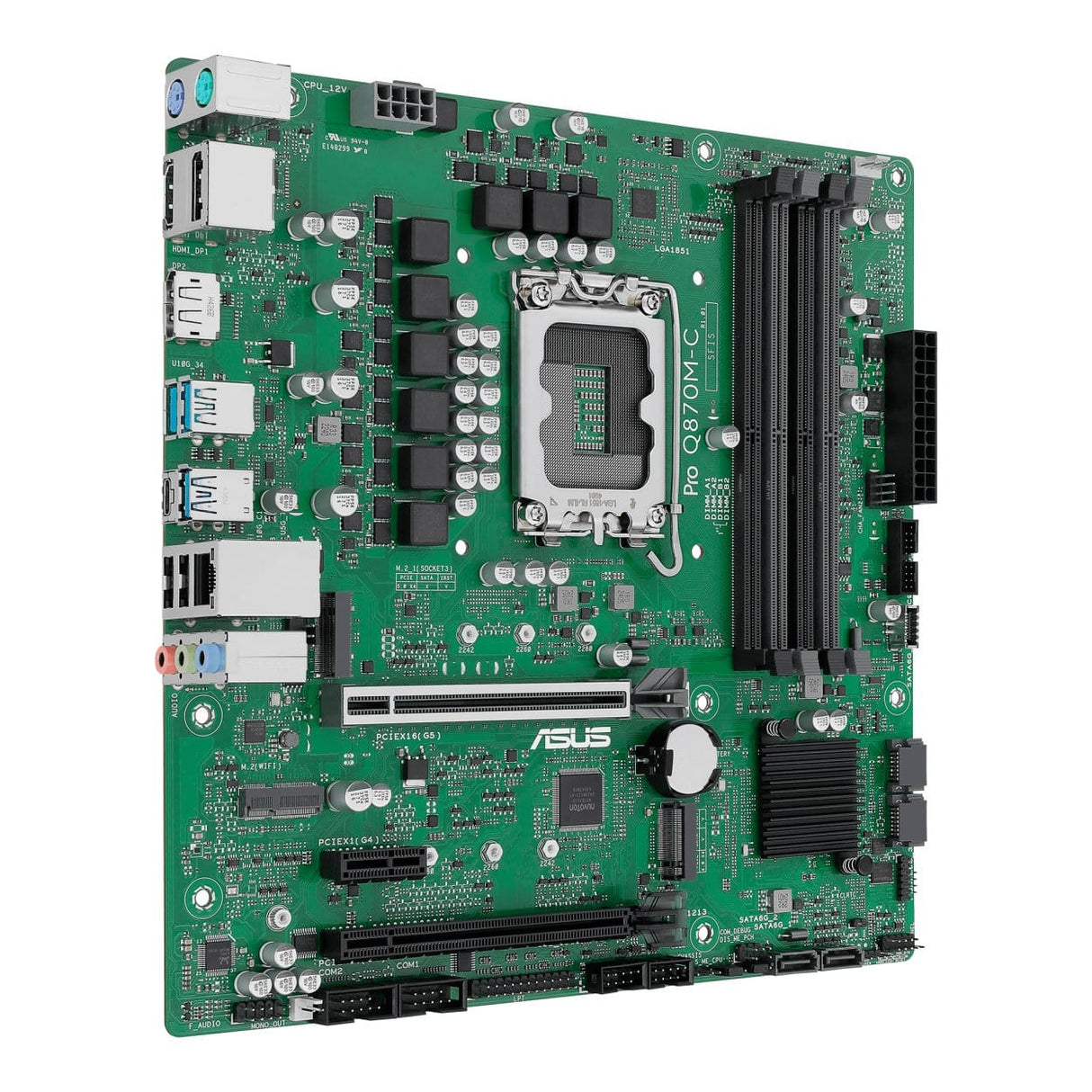 ASUS PRO Q870M-C-CSM Intel Q870 LGA 1851 micro ATX Motherboard 90MB1KEP-M0EAYC