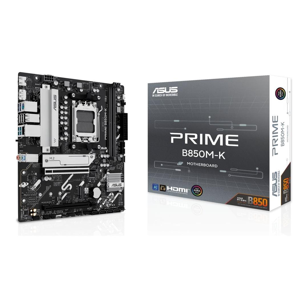ASUS Prime B850M-K AMD Socket AM5 micro ATX Motherboard 90MB1LV0-M0EAY0