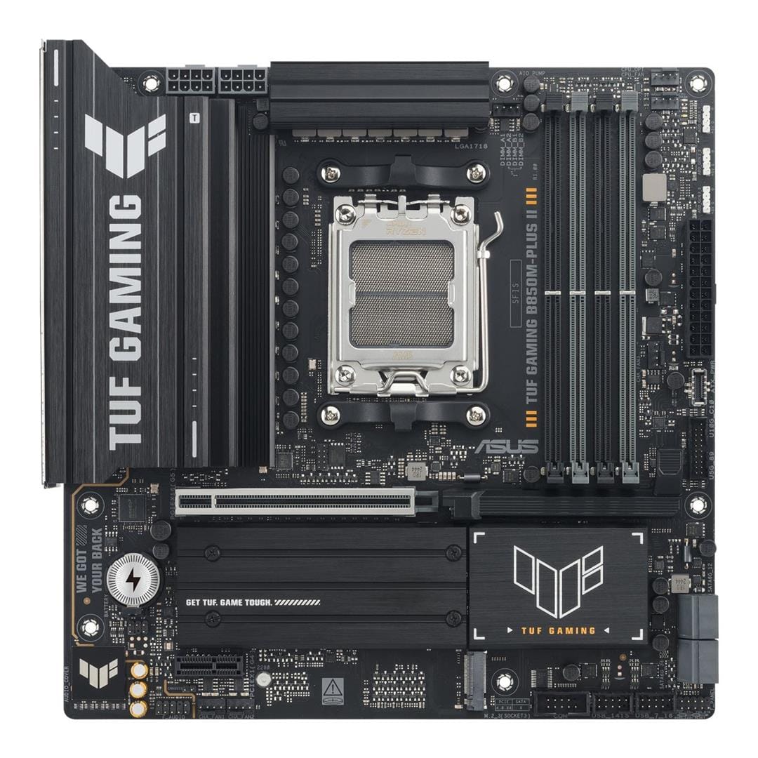 ASUS TUF Gaming B850M-Plus II AMD Socket AM5 micro ATX Motherboard 90MB1MT0-M0EAY0