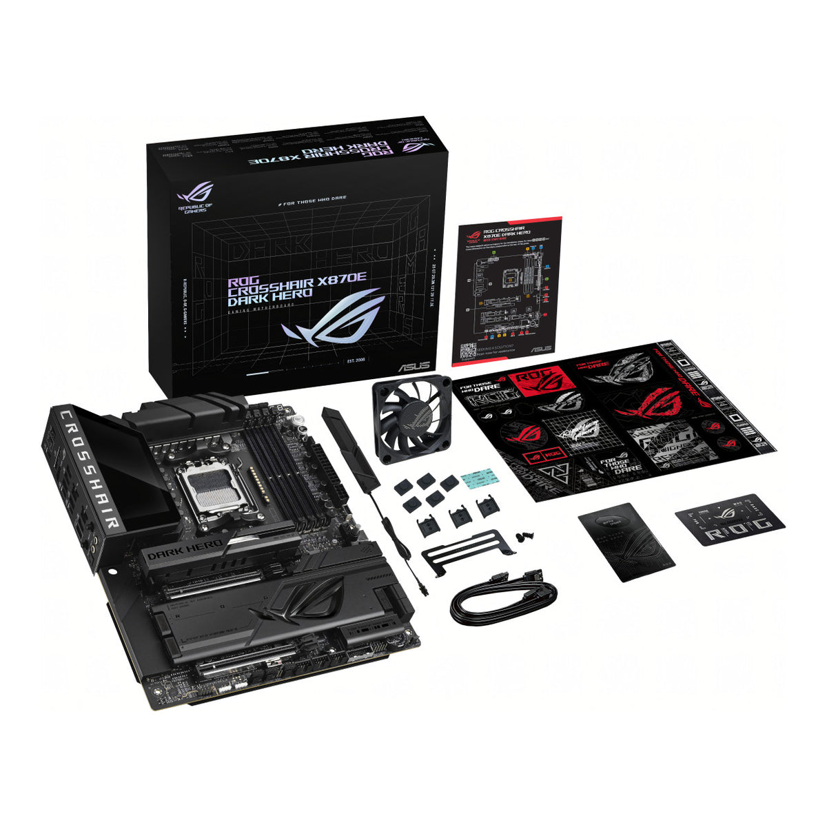 ASUS ROG CROSSHAIR X870E DARK HERO AMD Socket AM5 ATX Motherboard 90MB1NT0-M0EAY0