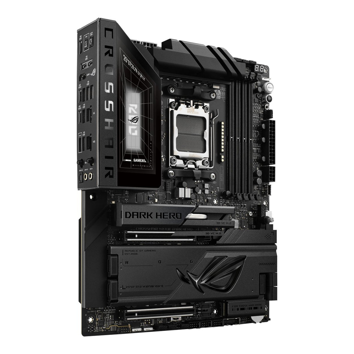 ASUS ROG CROSSHAIR X870E DARK HERO AMD Socket AM5 ATX Motherboard 90MB1NT0-M0EAY0