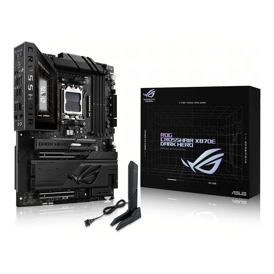 ASUS ROG CROSSHAIR X870E DARK HERO AMD Socket AM5 ATX Motherboard 90MB1NT0-M0EAY0