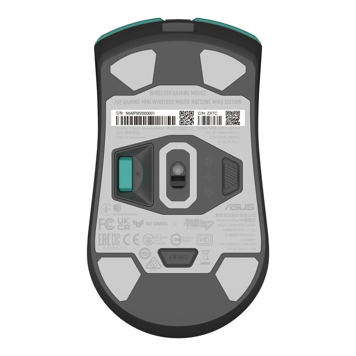ASUS TUF Gaming Mini Wireless Hatsune Miku Edition Mouse 90MP0420-BMUA00