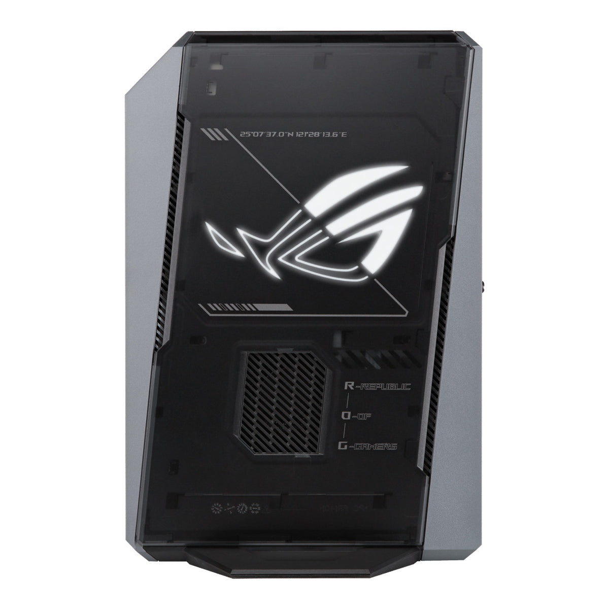 ASUS ROG GR70 Mini PC - AMD Ryzen 9 9955HX 1TB SSD 32GB RAM RTX 5070 Win 11 Home Grey