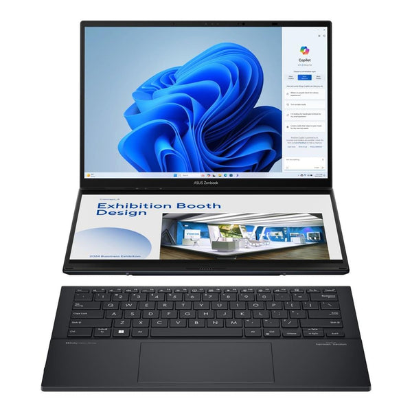 Windowsノート本体 ASUS Zenbook Duo UX8406MA ASUS Zenbook DUO UX8406MA 14-inch 3K OLED 2-in-1 Laptop - Intel