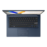 ASUS Vivobook 14 X1404VAP 14-inch FHD Laptop - Intel Core 5 120U 512GB SSD 8GB RAM Win 11 Home Quiet Blue